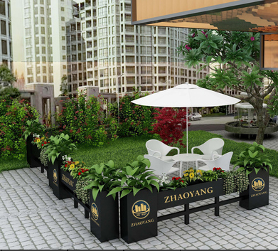 市政道路花箱04